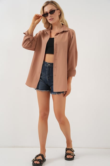 Oversized Poplin 2-Pack Shirt - Image 2