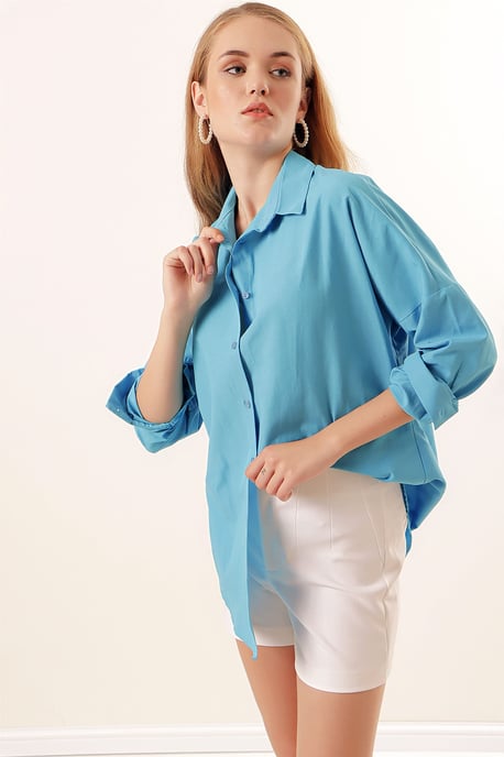 Oversized Poplin 2-Pack Shirt - Image 4