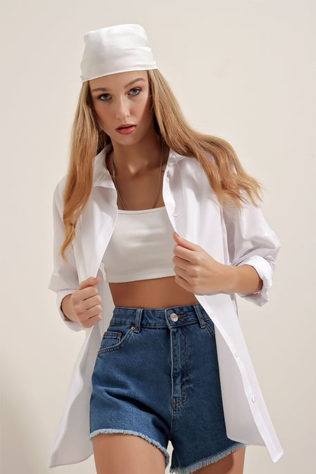 Oversized Poplin 2-Pack Shirt - Image 3