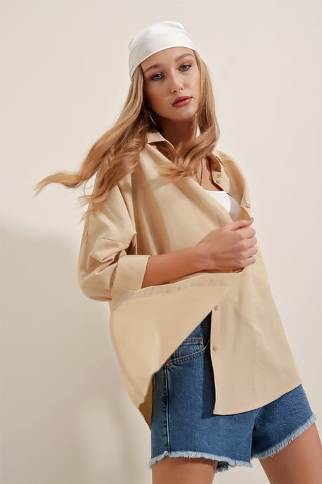 Oversized Poplin 2-Pack Shirt - Image 1