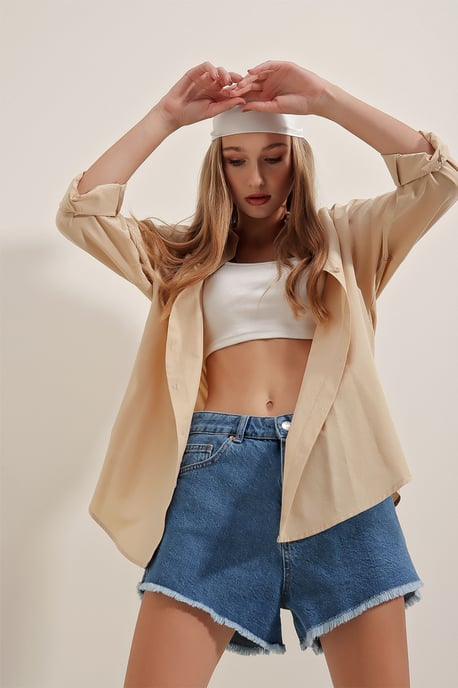 Oversized Poplin 2-Pack Shirt - Image 3