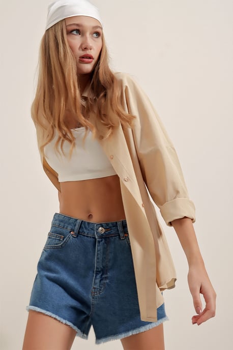 Oversized Poplin 2-Pack Shirt - Image 4