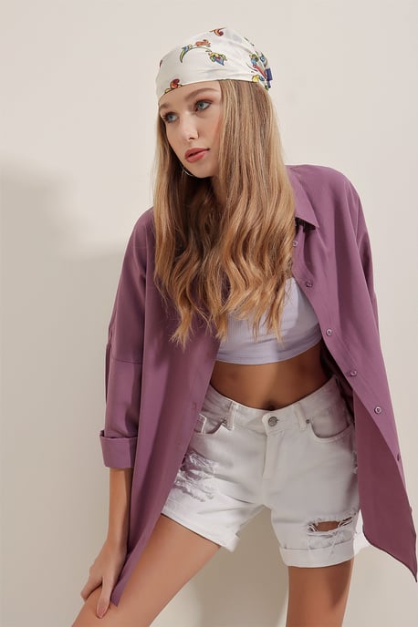 Oversized Poplin 2-Pack Shirt - Image 3