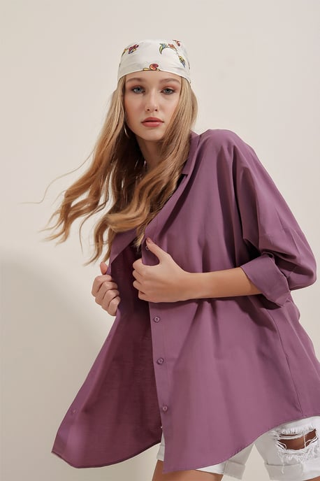 Oversized Poplin 2-Pack Shirt - Image 4