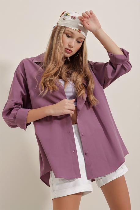 Oversized Poplin 2-Pack Shirt - Image 6