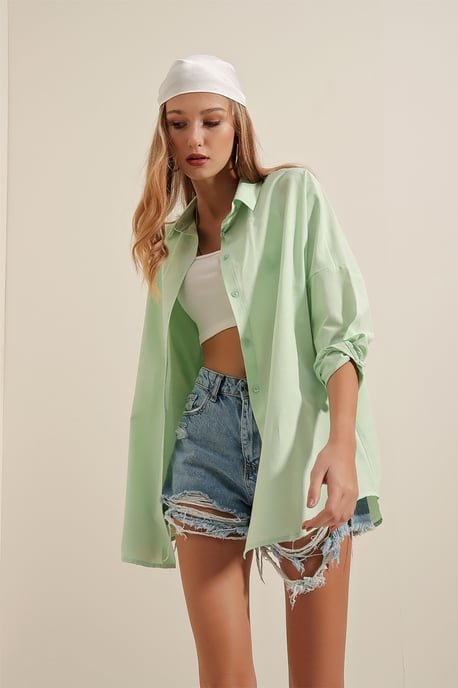 Oversized Poplin 2-Pack Shirt - Image 4