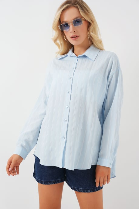 Oversized Poplin 2-Pack Shirt - Image 3