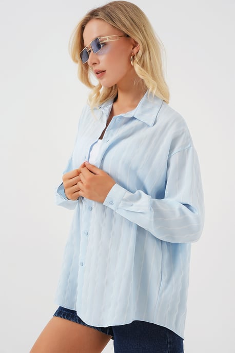 Oversized Poplin 2-Pack Shirt - Image 4