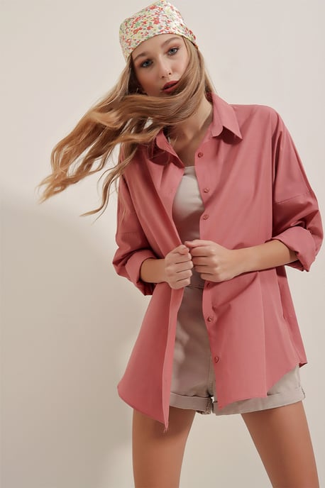 Oversized Poplin 2-Pack Shirt - Image 3