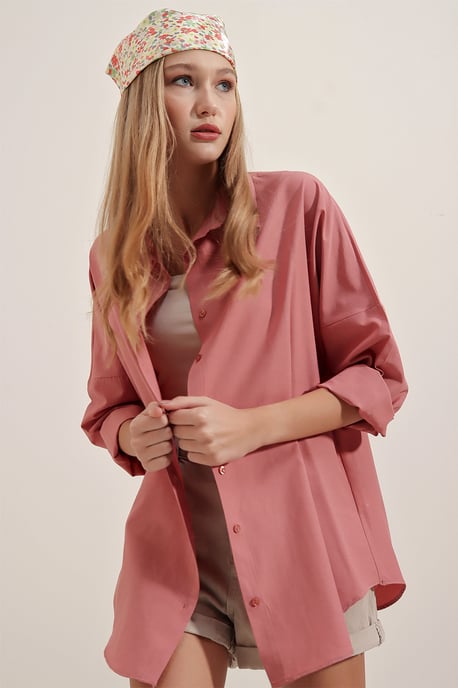 Oversized Poplin 2-Pack Shirt - Image 4
