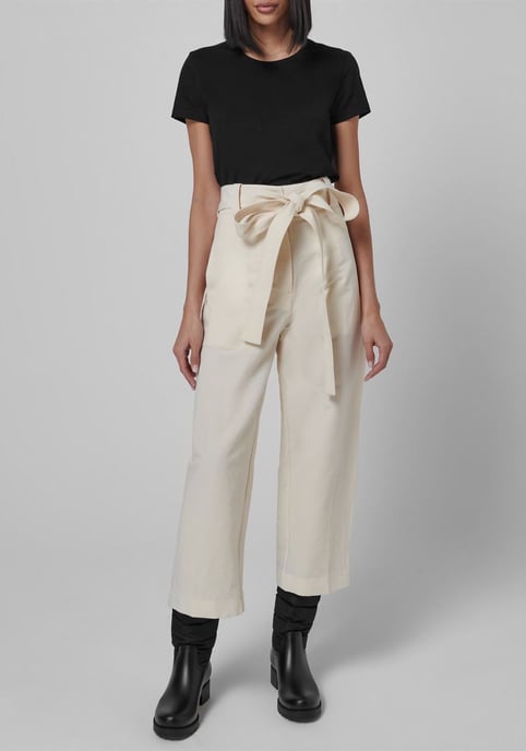2 Moncler Genius 1952 cropped broek met riem - Image 2