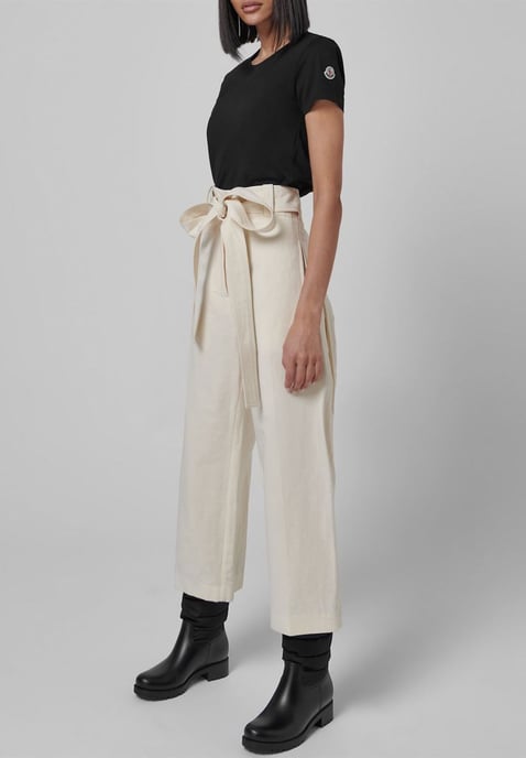 2 Moncler Genius 1952 cropped broek met riem - Image 3