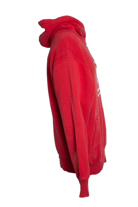 Balenciaga, Wereldvoedselprogramma hoodie in het rood - Image 2