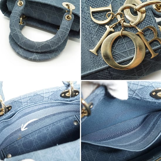 Dior Denim - Jeans Handtas Lady Dior - Image 5