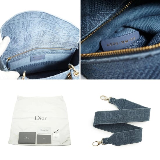 Dior Denim - Jeans Handtas Lady Dior - Image 6