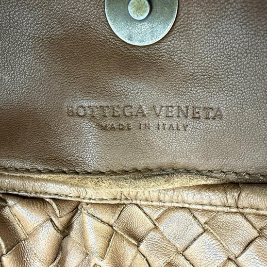 Bottega Veneta Intrecciato schoudertas van bruin leer - Image 6