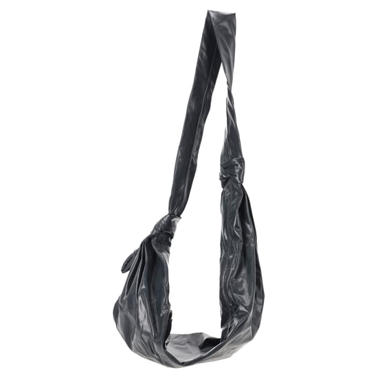 Lemaire Croissant-tas in grijs leer - Image 2