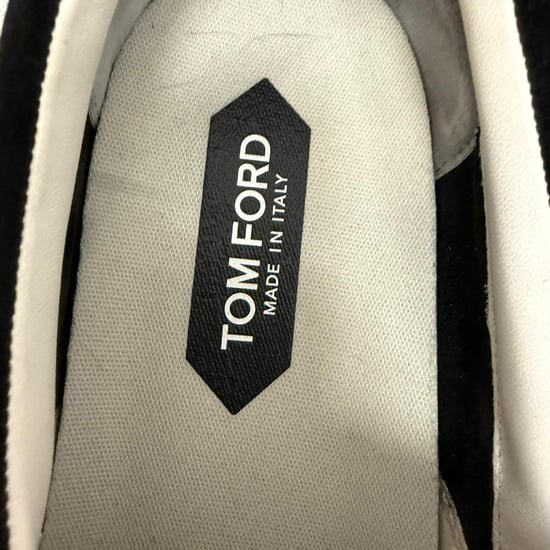 Tom Ford Jude slip-on sneakers in zwart suède - Image 6