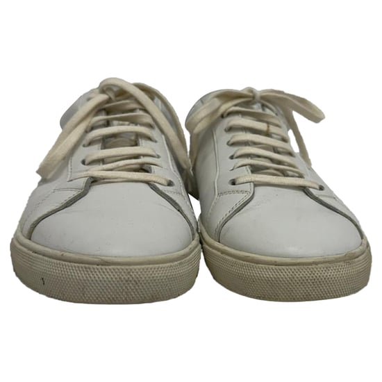 Saint Laurent Andy lage sneakers in wit kalfsleer - Image 2
