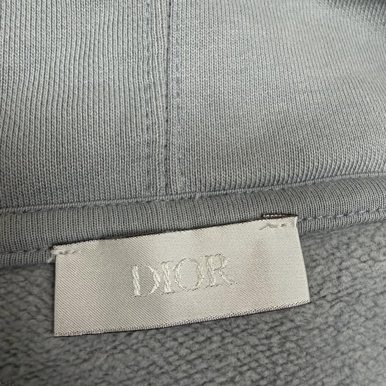 Dior X Daniel Arsham Hoodie in Grijze Katoen - Image 4