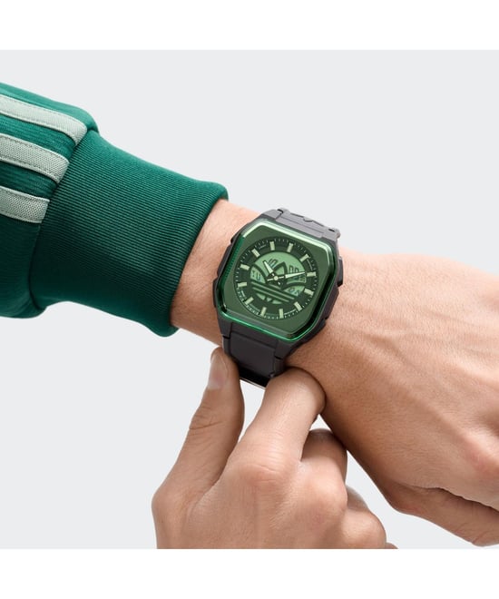 Adidas Originals City Tech Zes Uniseks Zwarte Horloge AOFH26018 - Image 4