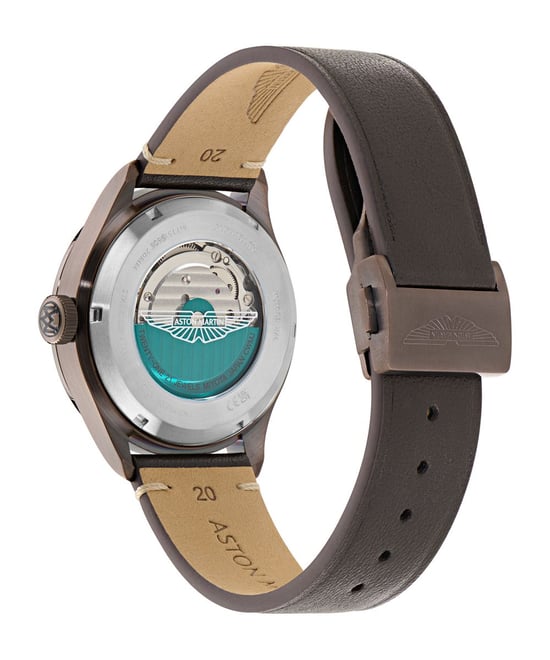 Aston Martin Timeless Ts1 Heren Bruine Horloge MTTS1S606 - Image 2
