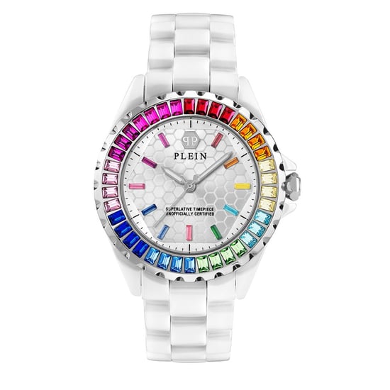Philipp Plein Plein Heaven Dames Horloge Wit PWPPA0124 - Image 1