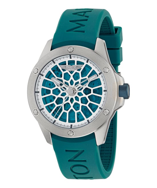 Aston Martin Thrill Rim Heren Blauwe Horloge MTRR1F501 - Image 3