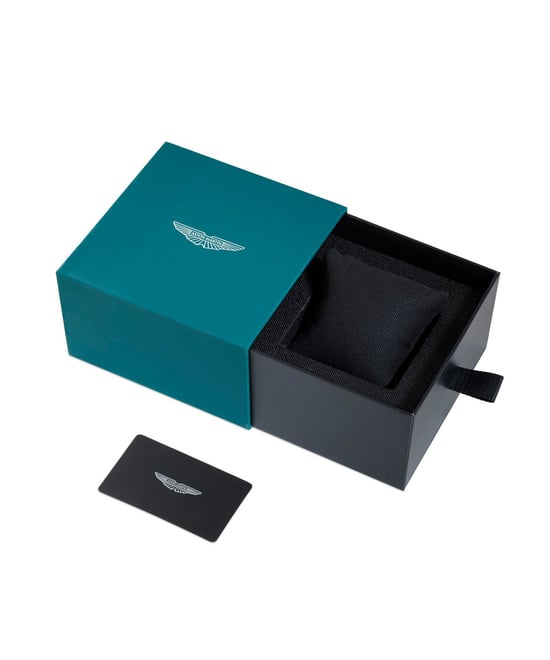 Aston Martin Thrill Rim Heren Zwarte Horloge MTRR1F502 - Image 6