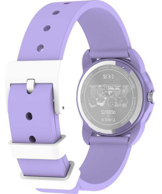 Timex Peanuts Time Teacher Kind Horloge Paars TW2Y51200 - Image 4