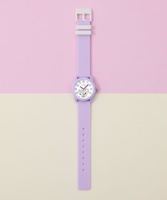 Timex Peanuts Time Teacher Kind Horloge Paars TW2Y51200 - Image 5