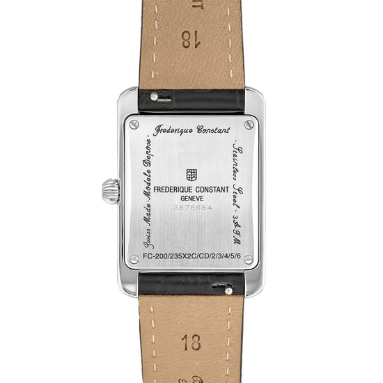 Frédérique Constant Classics Carree Small Seconds Dames Horloge Zwart FC-235S2C6 - Image 2