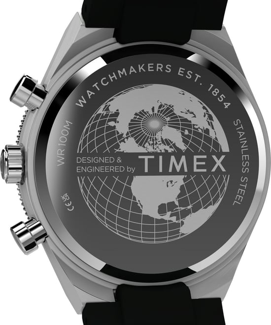 Timex Q Timex Continental Heren Horloge Zwart TW2Y56100 - Image 3