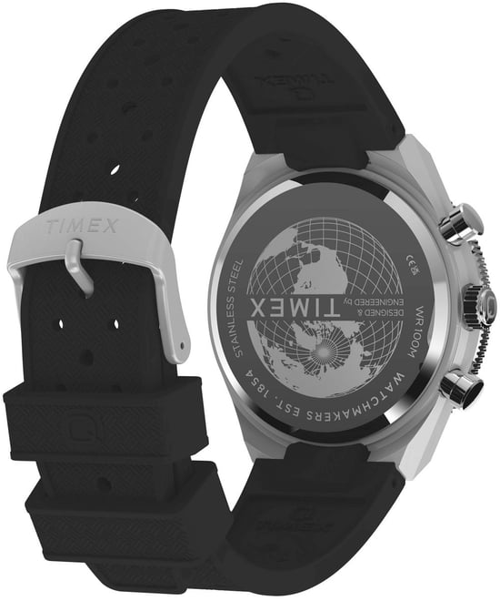 Timex Q Timex Continental Heren Horloge Zwart TW2Y56100 - Image 4