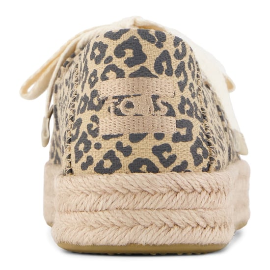 TOMS Carolina Lace Up Katoenen Dames Havermout Espadrilles - Image 2