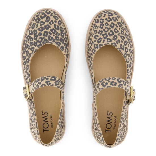 TOMS Carolina Mary Jane Textiele Dames Oatmeal Espadrilles - Image 5