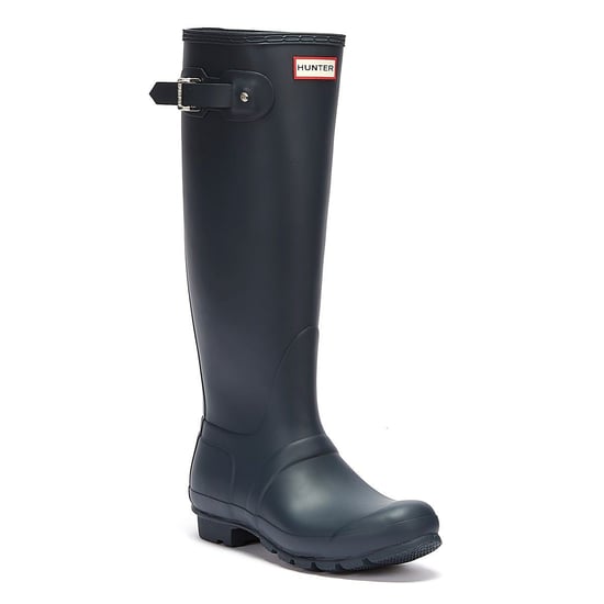 Shop Voor Hunter Original Tall Dames Navy Regenlaarzen - Image 3