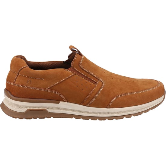 Hush Puppies Cole Leren Heren Tan Loafers - Image 4