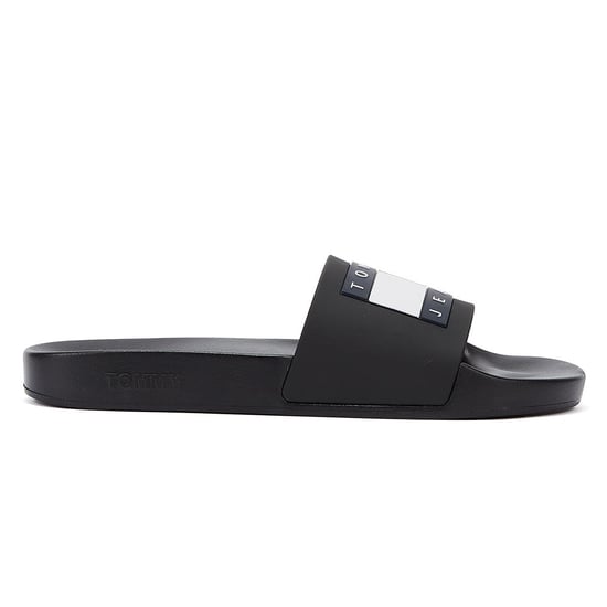 Winkel Voor Tommy Hilfiger Tommy Jeans Zwembad Heren Zwarte Slippers - Image 4