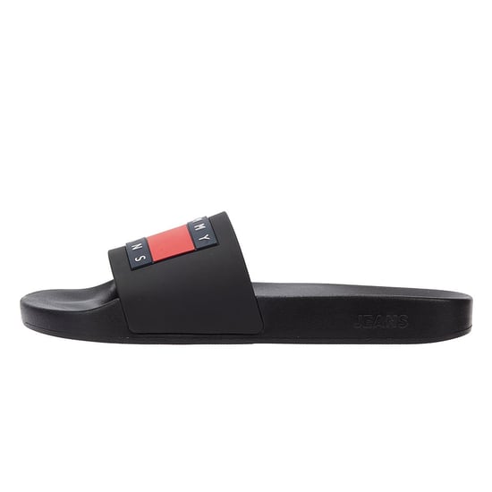 Winkel Voor Tommy Hilfiger Tommy Jeans Zwembad Heren Zwarte Slippers - Image 5