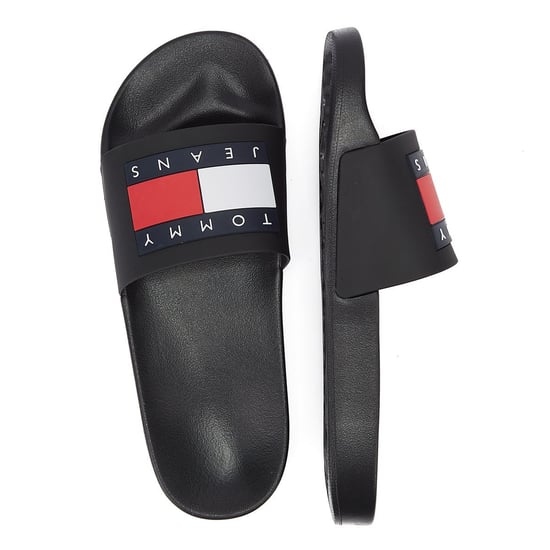 Winkel Voor Tommy Hilfiger Tommy Jeans Zwembad Heren Zwarte Slippers - Image 6