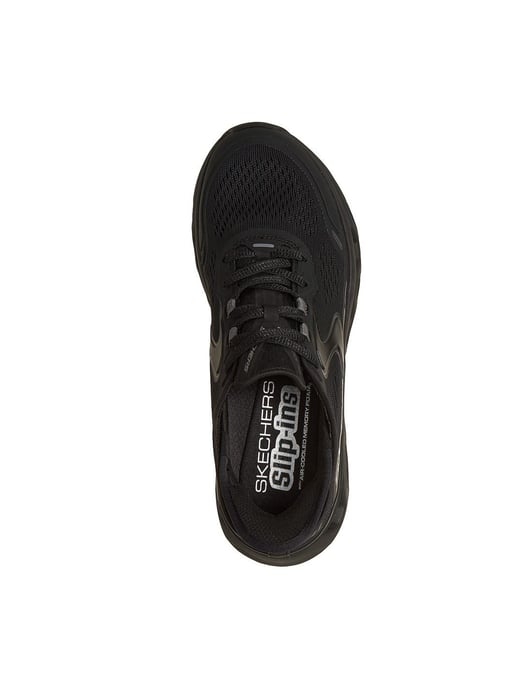 Skechers Slip-Ins Glide Stap Altus Mesh Dames Zwarte Sneakers - Image 4