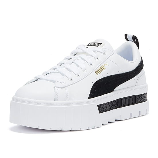 Puma Mayze Dames Witte / Zwarte Sneakers - Image 3