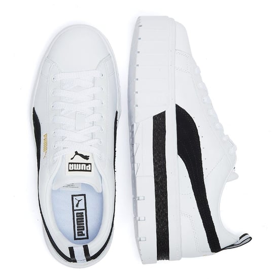 Puma Mayze Dames Witte / Zwarte Sneakers - Image 6