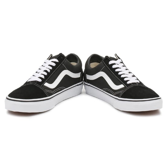 Vans Old Skool Heren Zwart Canvas Sportschoenen - Image 6