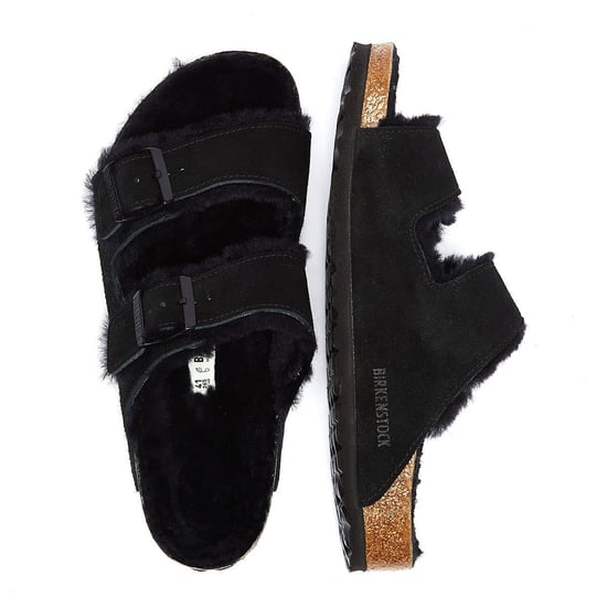 Birkenstock Arizona Shearling Zwart Sandalen - Image 6