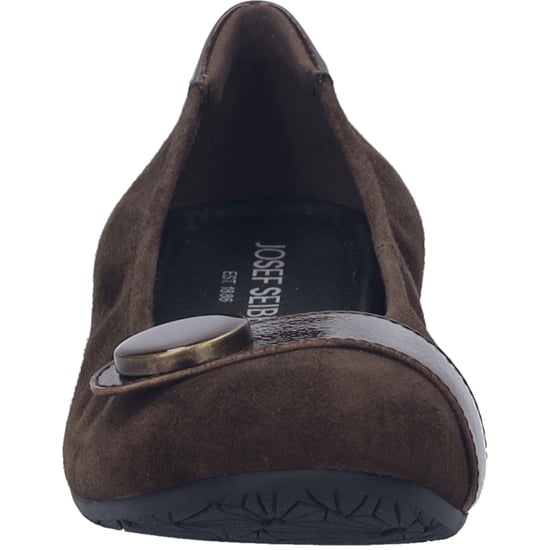JOSEF SEIBEL Dames Ballerina Florina 06 in bruin - Image 4
