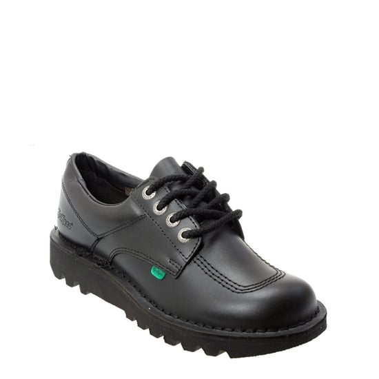Shop Voor Kickers Heren Kick Lo Zwarte Leren Schoenen - Image 2