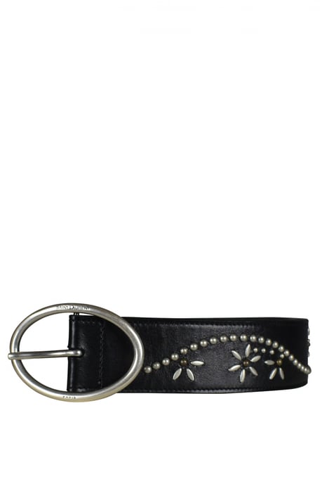 Saint Laurent Riem met studs Zwart - Image 1