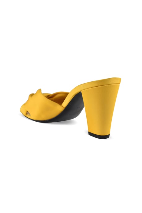 Saint Laurent Muiltjes Franciane Geel - Image 3